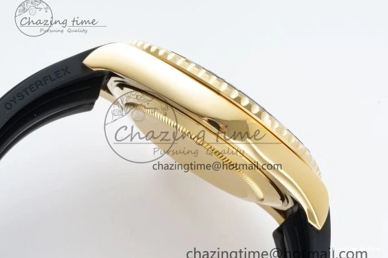 0211 Breathable Yacht-Master 42mm 226658 VSF 1:1 Best Edition 3D Black Ceramic Bezel on Black Rubber Strap VS 2097